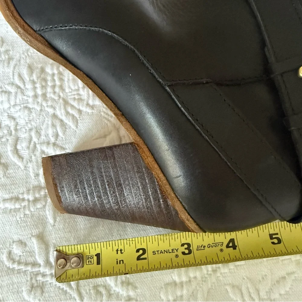 Boden black leather